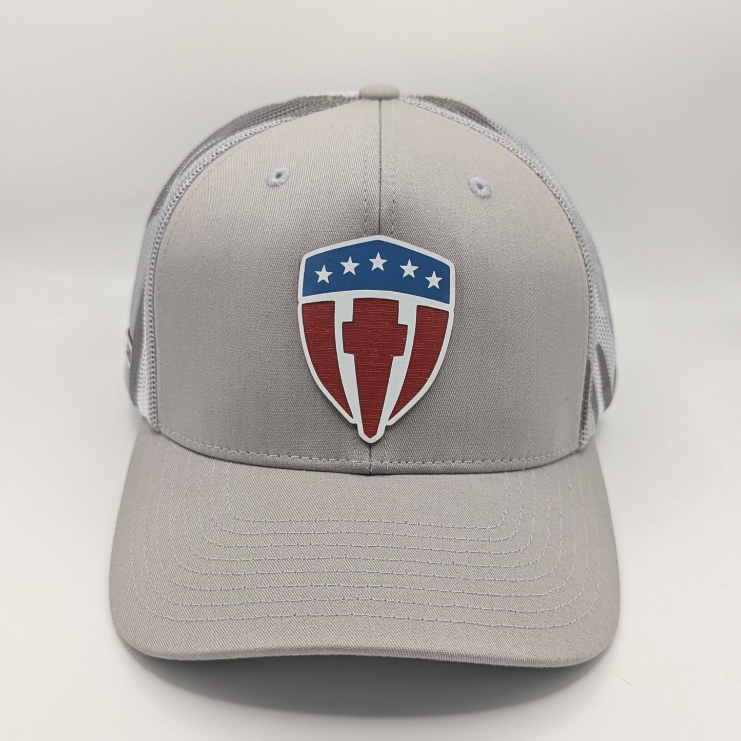 PTSD Foundation of America Printed Mesh RWB Snow Camo Trucker Cap